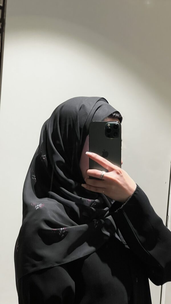 Abaya SADAH A + scarf print
